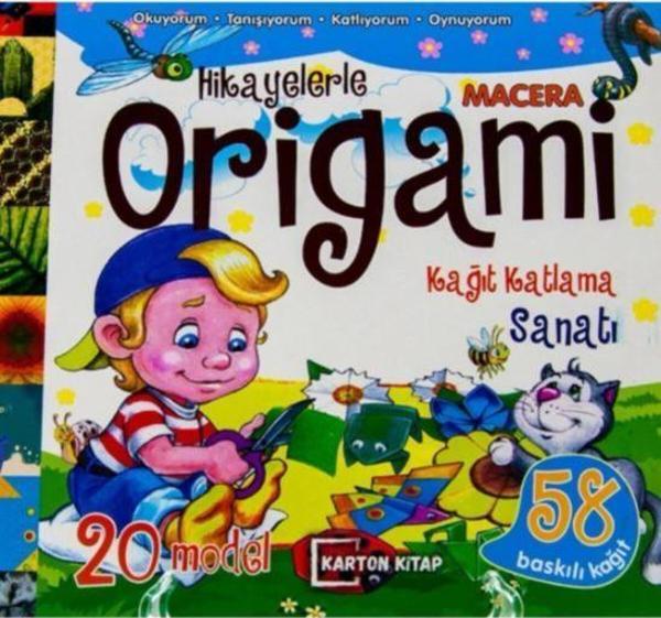 Macera - Hikayelerle Origami - Karton Kitap - Image 1
