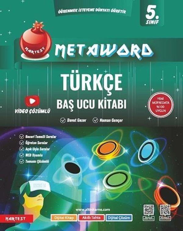 5. Sınıf Metaword Türkçe Baş Ucu Kitabı - Nartest Yayınevi - Image 1