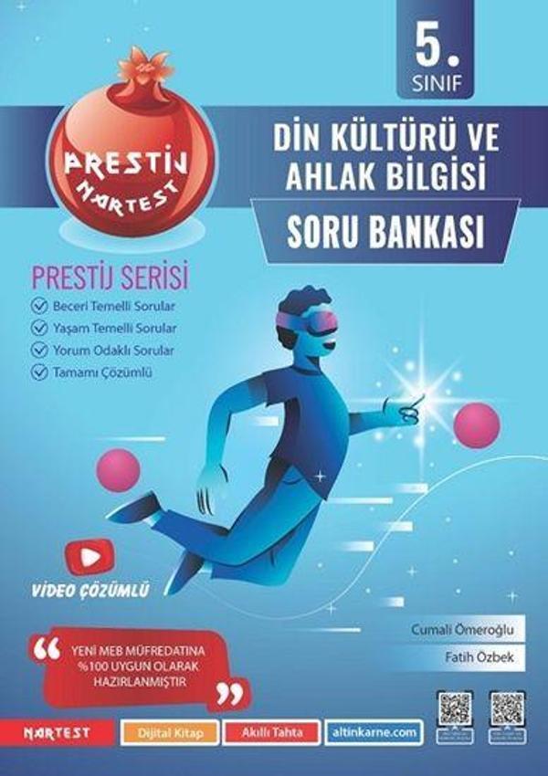 5. Sınıf Prestij Din Kültürü ve Ahlak Bilgisi Soru Bankası - Nartest Yayınevi - Image 1