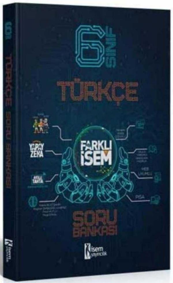 6. Sınıf Türkçe Farklı İsem Soru Bankası - İsem Yayıncılık - Image 1