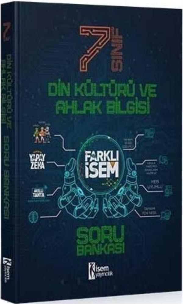 7. Sınıf Farklı İsem Din Kültürü ve Ahlak Bilgisi Soru Bankası - İsem Yayıncılık - Image 1