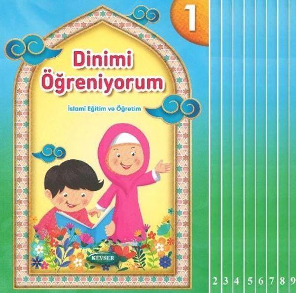 Dinimi Öğreniyorum İslami Eğitim ve Öğretim Seti 9 Kitap - Kevser Yayınları - Image 1