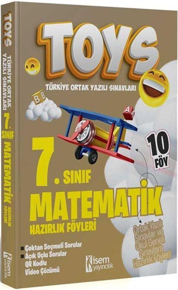 7. Sınıf Matematik TOYS Hazırlık Föyleri - İsem Yayıncılık - Image 1