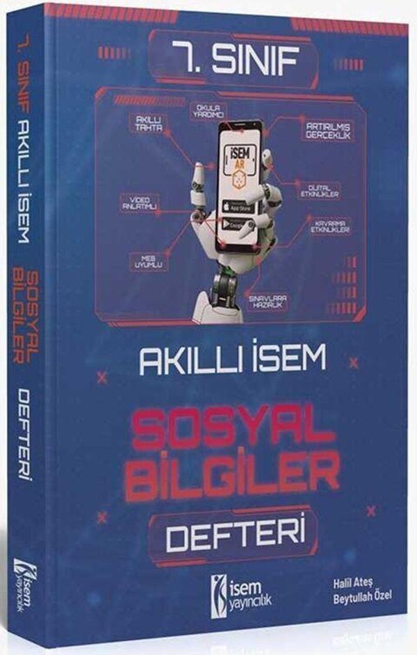 7. Sınıf Sosyal Bilgiler Defteri - İsem Yayıncılık - Image 1