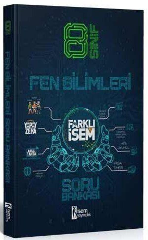 8. Sınıf Farklı İsem Fen Bilimleri Soru Bankası - İsem Yayıncılık - Image 1