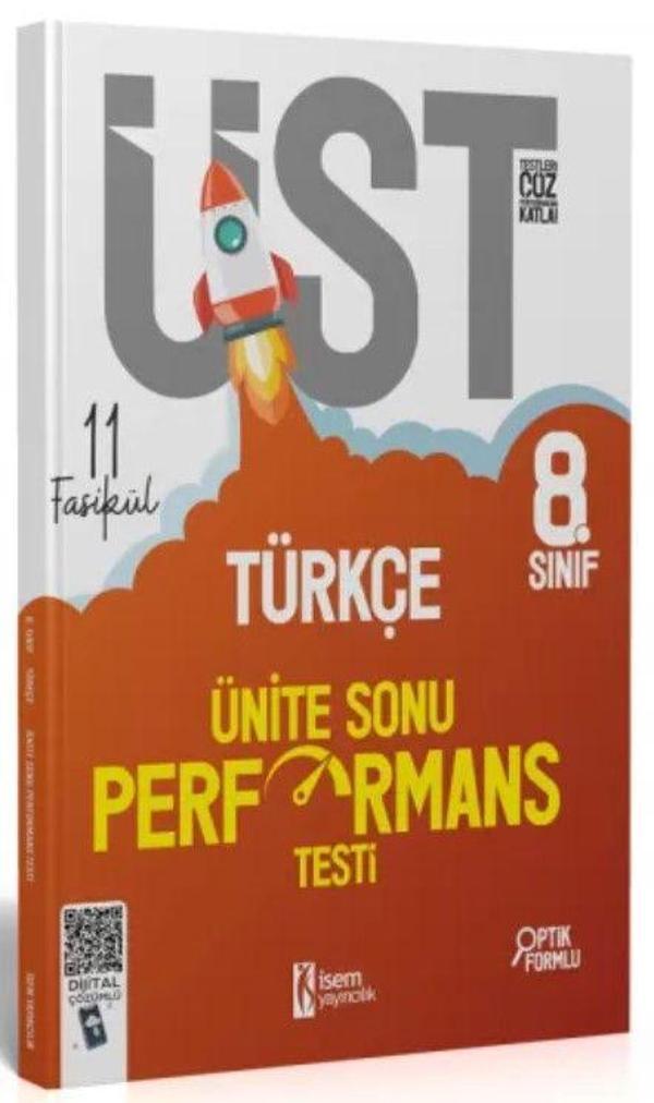 8. Sınıf Türkçe ÜST Ünite Sonu Performans Testi 11 Fasikül - İsem Yayıncılık - Image 1