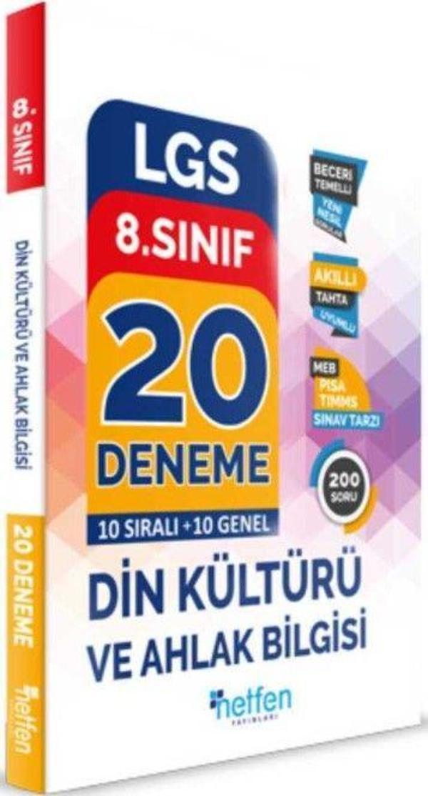 8. Sınıf Din Kültürü Denemeleri - Netfen Yayınları - Image 1