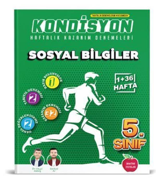 5. Sınıf Kondisyon Sosyal Bilgiler Denemeleri - Newton Yayınları - Image 1