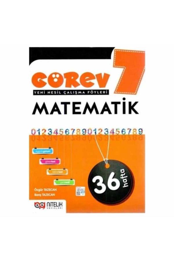 Nitelik 7.sınıf Görev Matematik - Nitelik Yayınları - Image 1
