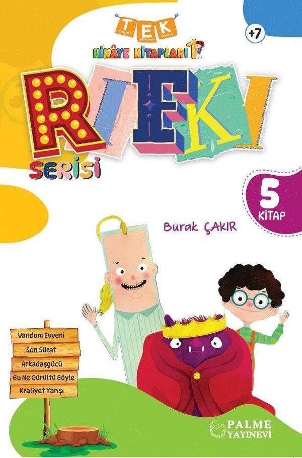 Tek Hikaye Kitapları 1 Rıfkı Serisi 5 Kitap - Palme Yayınları - Image 1