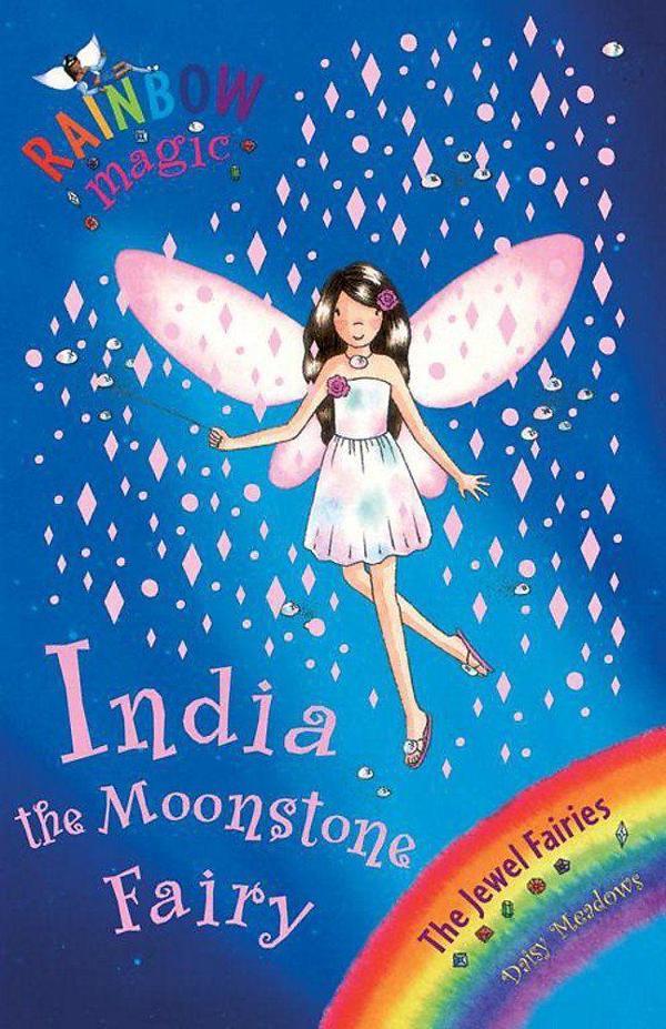 Rainbow Magic: India the Moonstone Fairy: The Jewel Fairies Book 1 - Orchard Books - Image 1