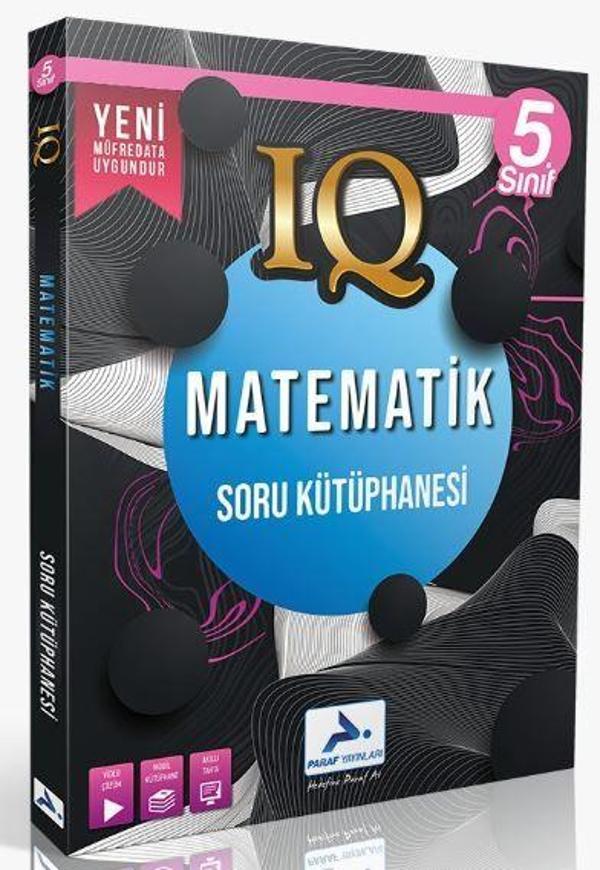 5. Sınıf IQ Matematik Soru Kütüphanesi - Paraf Yayınları - Image 1