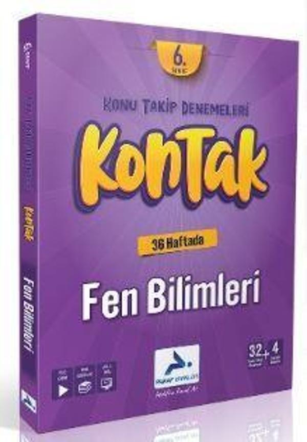 6. Sınıf Fen Bilimleri Kontak Denemeleri - Paraf Yayınları - Image 1