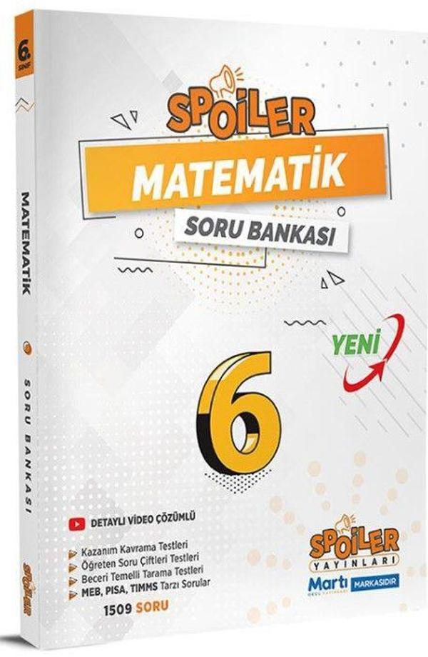 6. Sınıf Matematik Soru Bankası - Spoiler Yayınları - Image 1
