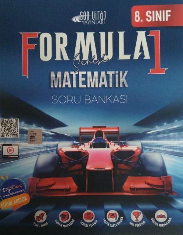 8. Sınıf Matematik Formula 1 Soru Bankası - Son Viraj Yayınları - Image 1
