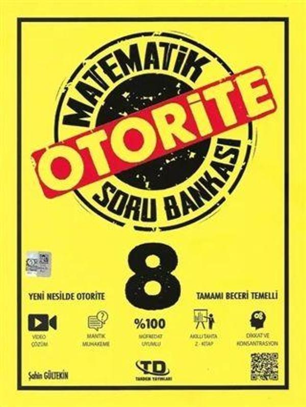 8. Sınıf Matematik Otorite Soru Bankası - Tandem Yayınları - Image 1