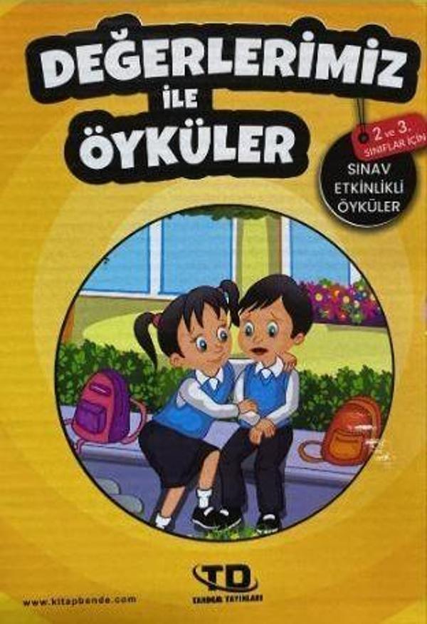 Değerler Dizisi Değerlerimiz ile Öyküler 2. ve 3. Sınıflar İçin (8 Kitap) - Tandem Yayınları - Image 1