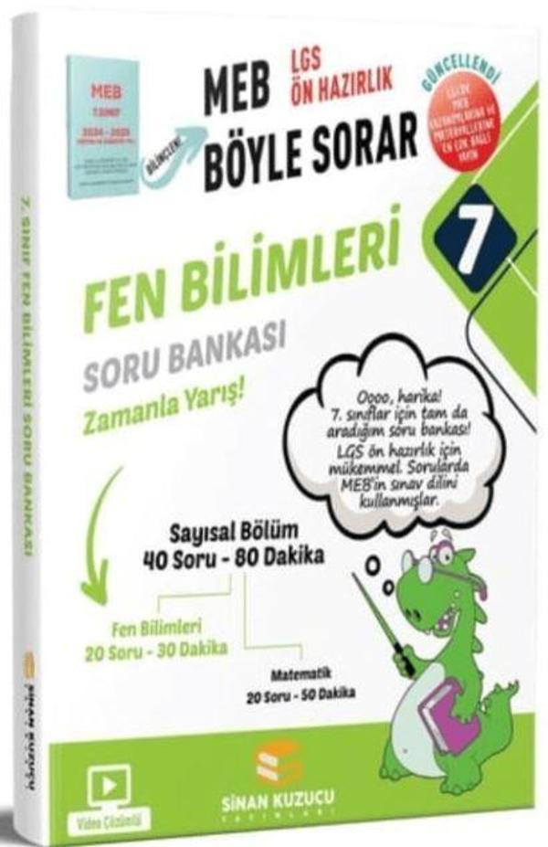 7. Sınıf MEB Böyle Sorar Fen Bilimleri Soru Bankası - Sinan Kuzucu Yayınları - Image 1