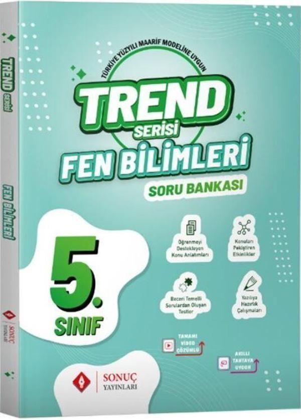 5. Sınıf Fen Bilimleri Trend Serisi Soru Bankası - Sonuç Yayınları - Image 1