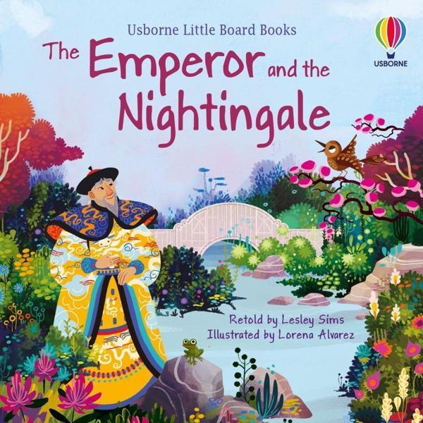 Little Board Books: The Emperor and the Nightingale - Usborne - Image 1