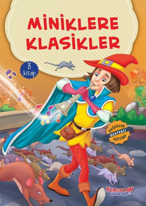 Miniklere Klasikler Seti (8 Kitap Takım) - Yumurcak Yayınları - Image 1