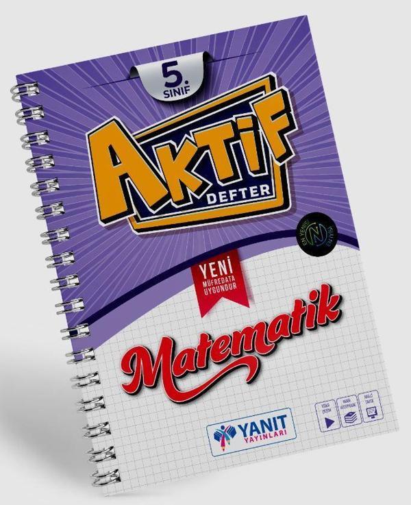 5. Sınıf Matematik Aktif Defter - Yanıt Yayınları - Image 1