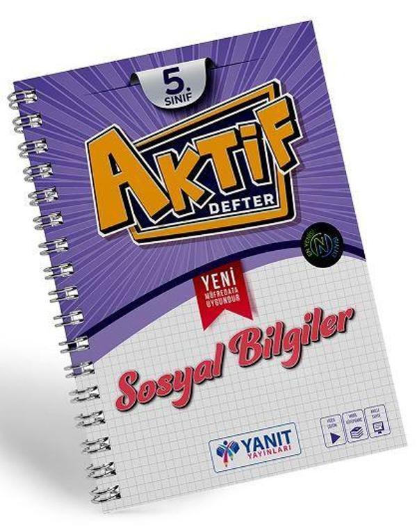 5. Sınıf Sosyal Bilgiler Aktif Defter - Yanıt Yayınları - Image 1