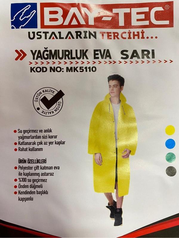 BAY-TEC YAĞMURLUK EVA SARI (MK-5110) - Image 1