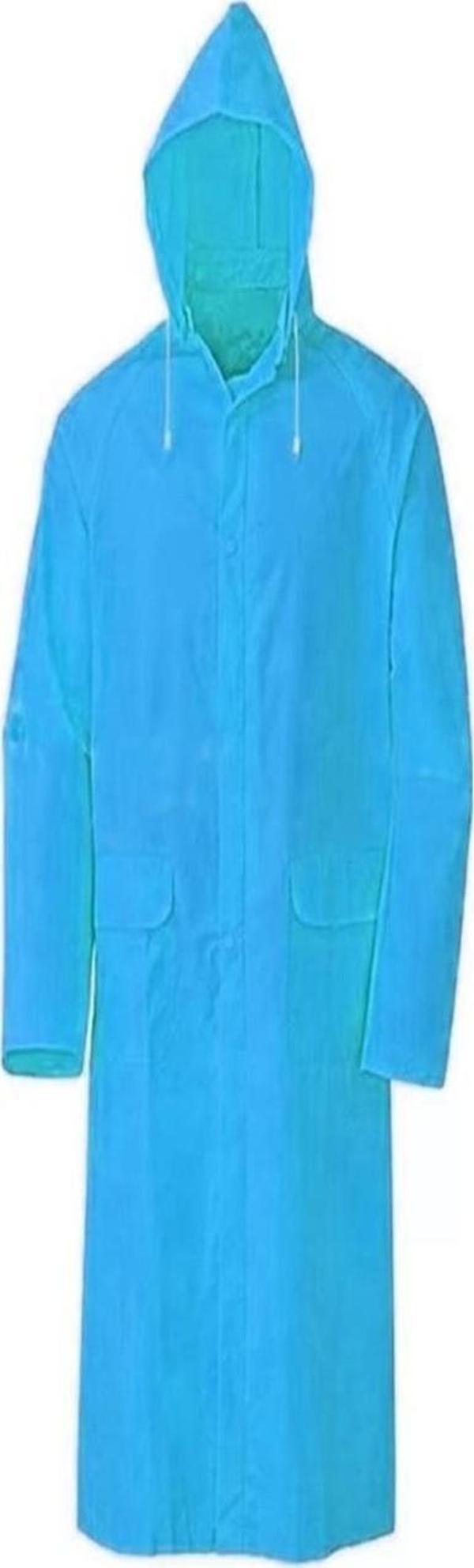 BAY-TEC YAĞMURLUK SÜPER PVC FERMUARLI MAVİ (MK-5132) - Image 1