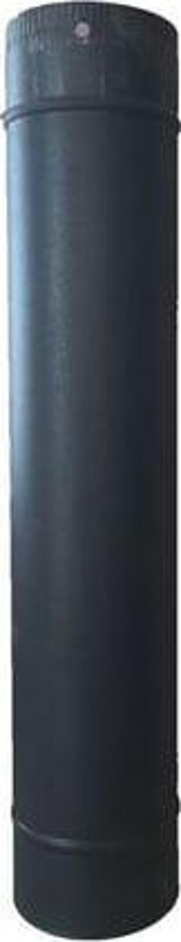 0,40 MM MAT SİYAH SOBA BORUSU (50 CM) - Image 1