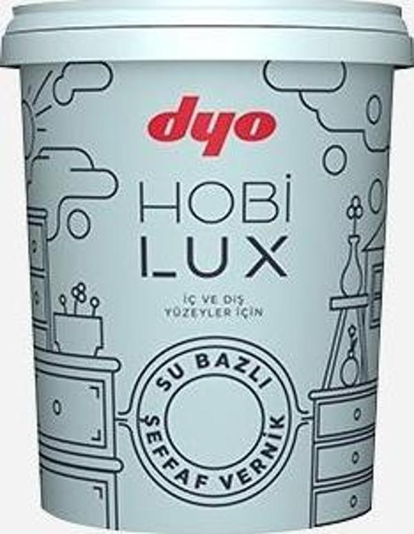 DYO HOBİLUX ŞEFFAF VERNİK MAT 0.4 LT - Image 1