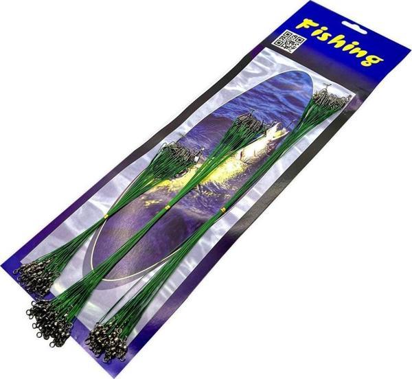 Fishack Klipsli Fırdöndülü Çelik Tel 72'li Kartela Set - Image 1