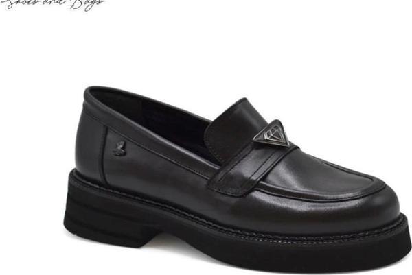 VENÜS 2451350K DÜZ TOPUK HAFİF DERİ LOAFER KADIN AYAKKABI - Image 1