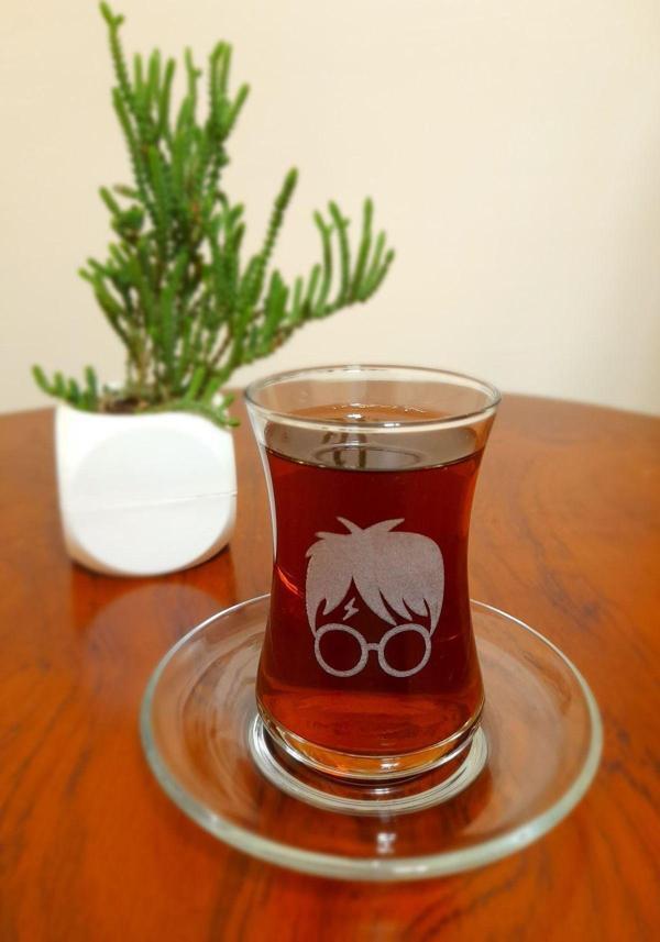 Harry Potter Işlemeli 6'lı Çay Seti 155 - Image 1