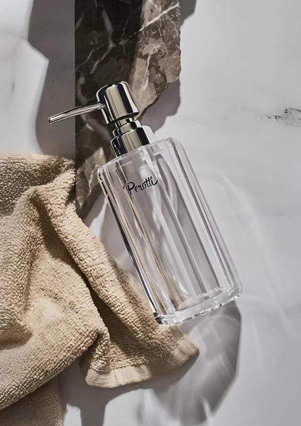 Akrilik Sıvı Sabunluk - Düşmeye Dayanıklı Banyo, Mutfak Sıvı Sabunluğu - 200 ML - Image 1