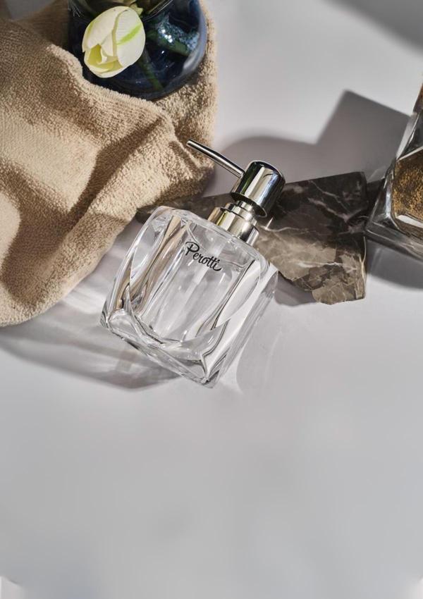 Akrilik Sıvı Sabunluk - Düşmeye Dayanıklı Banyo, Mutfak Sıvı Sabunluğu - 250 ML - Image 1
