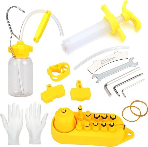 Bisiklet Hidrolik Fren Yağ Değişim Kiti Shimano Uyumlu Huni & Yağ Tıpası Hidrolik Disk Bakım Hunisi - Image 1