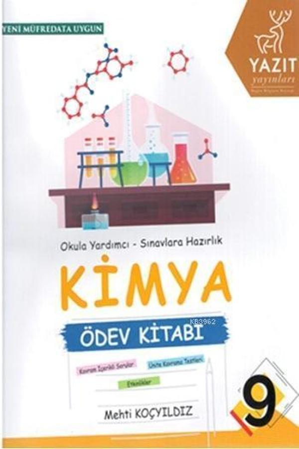 9.Sınıf Kimya Ödev Kitabı - Yazıt - Yazıt - Image 1