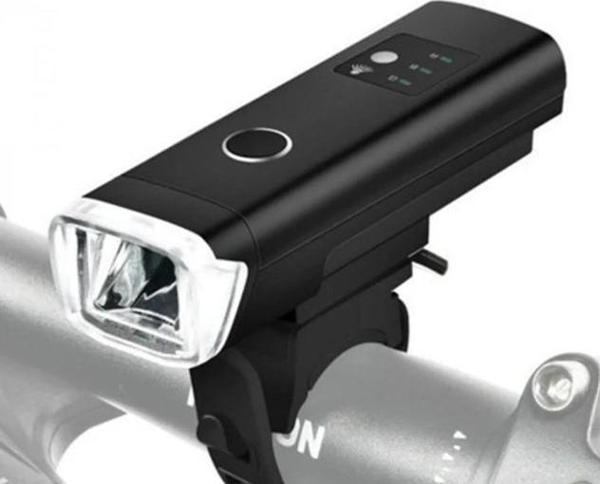 Forte Gt 6135 Bisiklet Feneri USB Şarjlı Far 6 Modlu Bisiklet Ön Işık Siyah - Image 1