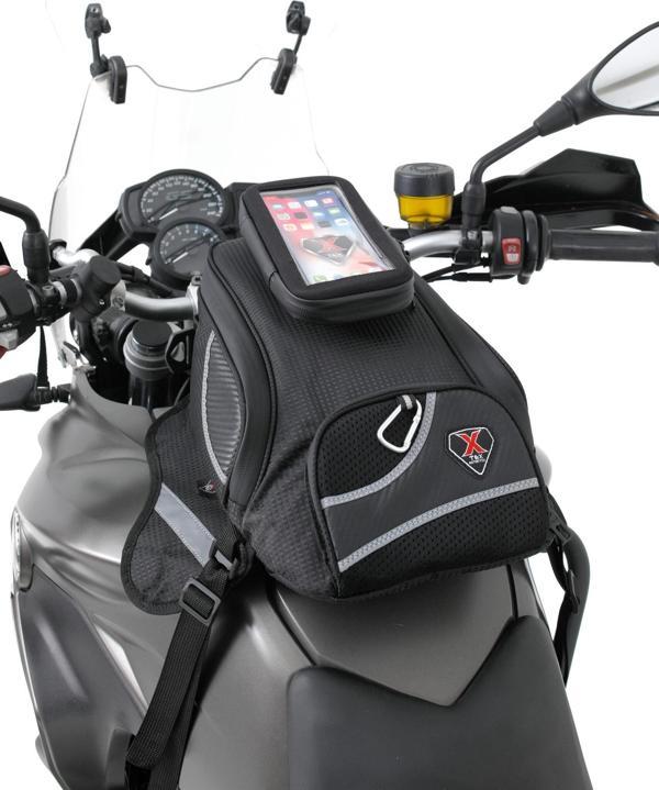 Forte Gt 627 XL Tank Bag Manyetik Motosiklet Depo Üstü Çanta Siyah - Image 1