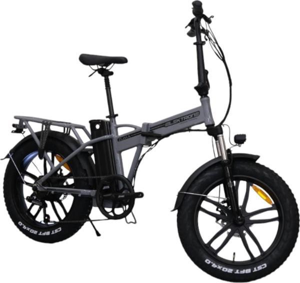 Kron Elektron Zuma 20 Jant Katlanabilir 36 Volt 350 Watt Elektrikli Bisiklet Nardo Gri - Image 1
