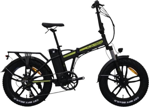 Kron Elektron Zuma 20 Jant Katlanabilir 36 Volt 350 Watt Elektrikli Bisiklet Neon Sarı - Image 1