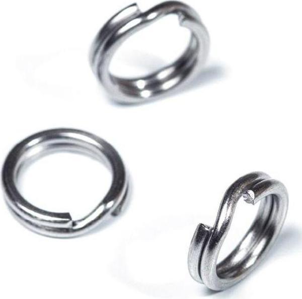 Molix Stainless Split Ring Size:5 10 Pcs   - Image 1