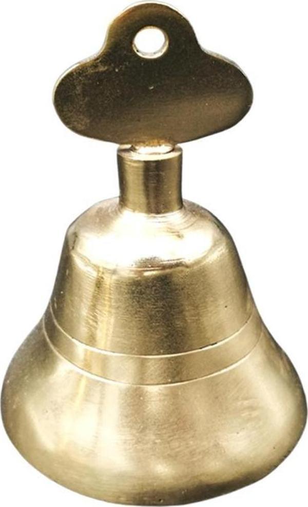 PiMarks Pirinç Döküm Yemek Sunum El Çanı Çağrı Çanı N2 - Image 1