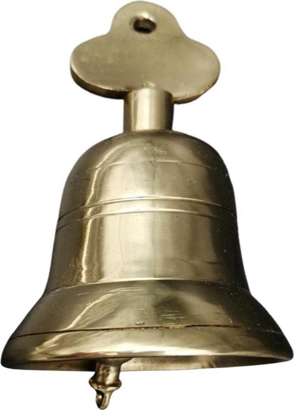 PiMarks Pirinç Döküm Yemek Sunum El Çanı Çağrı Çanı N3 - Image 1