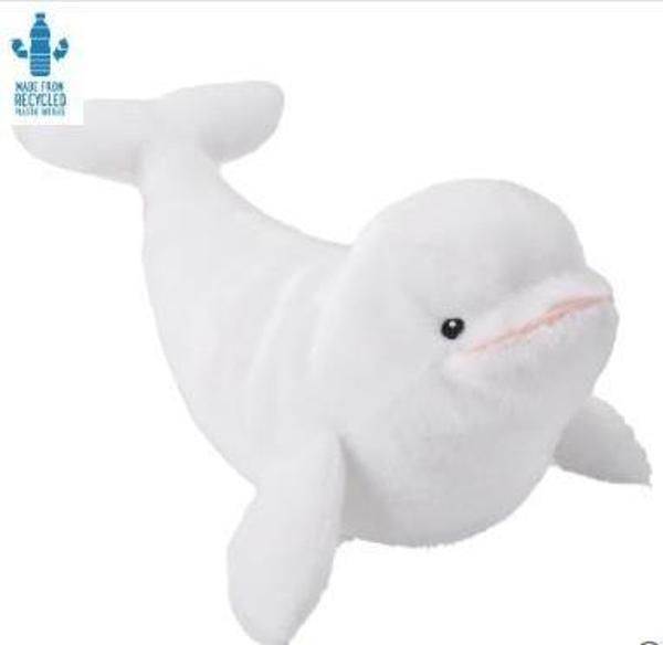 Wild Republic Ecokins Mini Beluga Balinası 25223 - Image 1