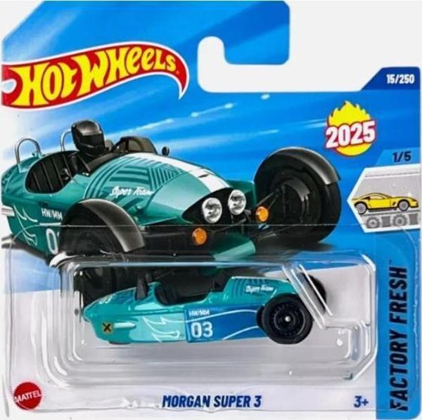 Hot Wheels Tekli Arabalar Morgan Super 3 HYW13 - Image 1