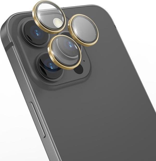 Go-Des İphone 14 Pro Uyumlu Go Des Cl-10 Kamera Lens Koruyucu - Image 1