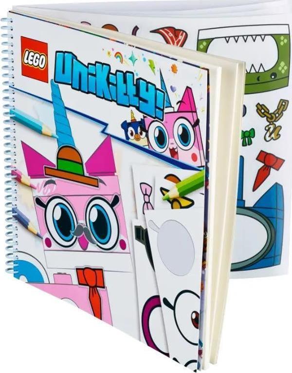 Lego Unikitty™ Activity Book 853788 - Sticker Boyama Kitabı - Image 1