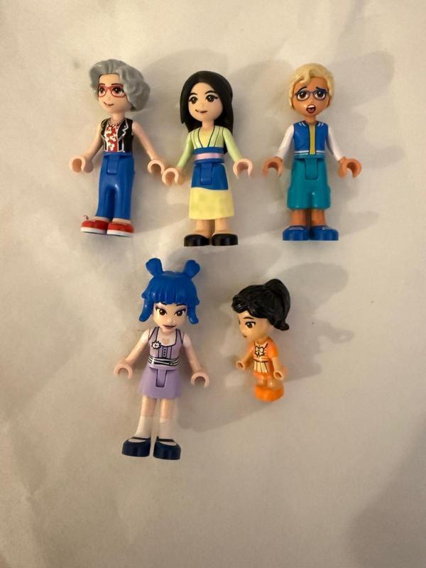 Orjinal Lego Friends Minifigür 5'li Set - Image 1